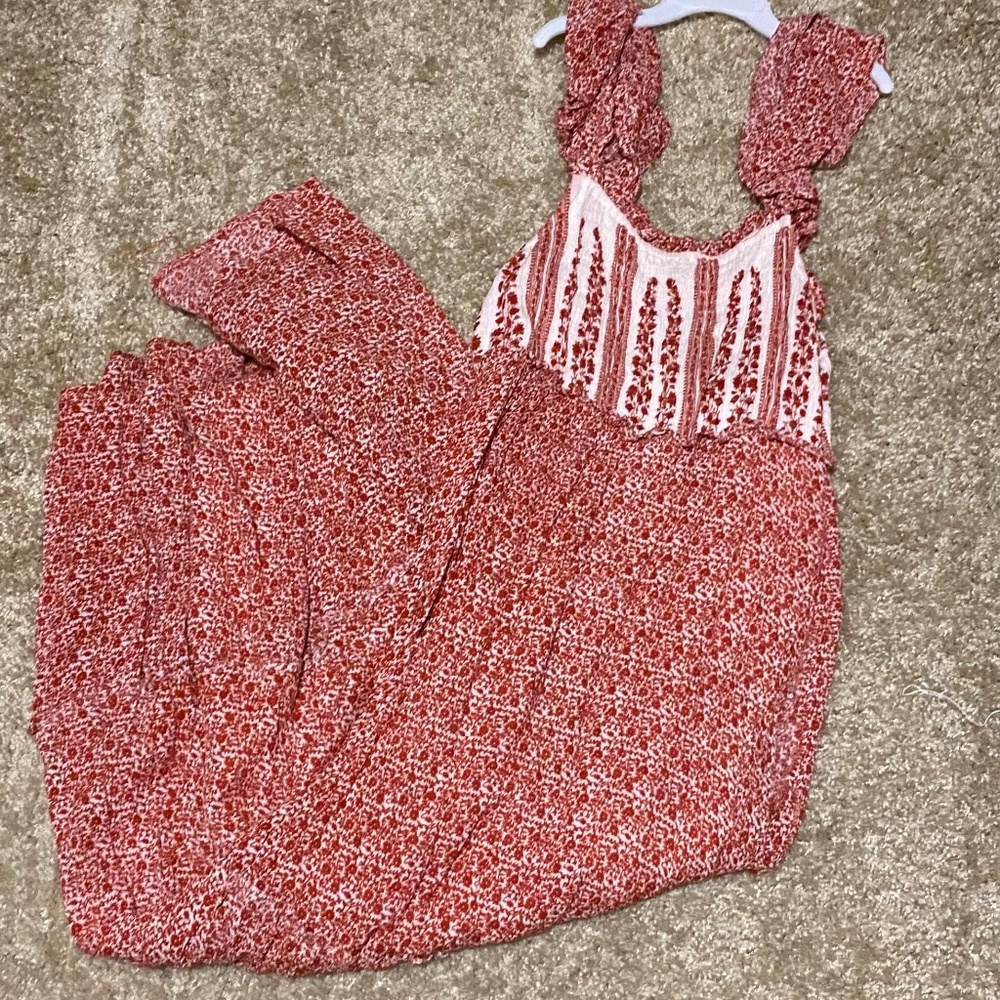 Jessica Simpson Red Boho Dress